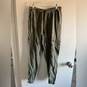 Target green cargo joggers